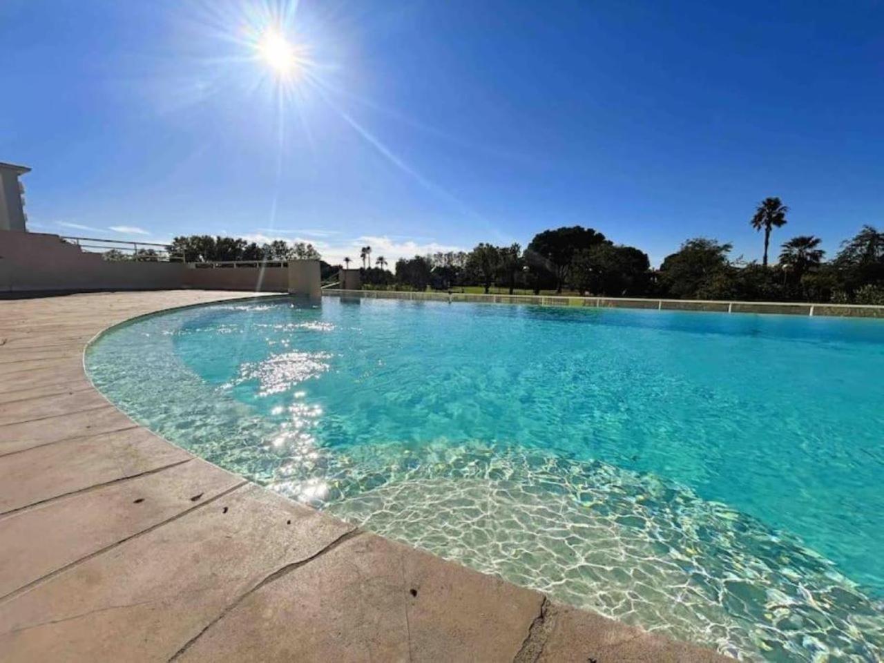 Il Gioiello : Apt 2 Pers, Clim, Piscine, Parking อองทีบส์ ภายนอก รูปภาพ