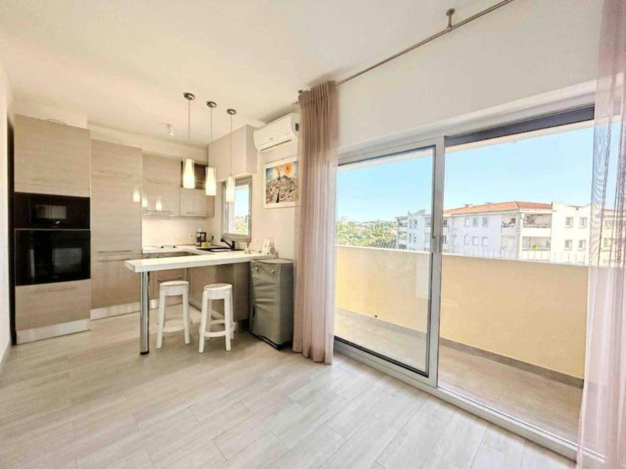 Il Gioiello : Apt 2 Pers, Clim, Piscine, Parking อองทีบส์ ภายนอก รูปภาพ